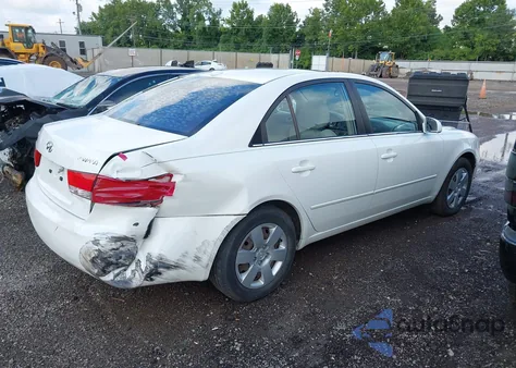 2008 Hyundai Sonata Gls из США, поврежденный, VIN 5NPET46CX8H335433